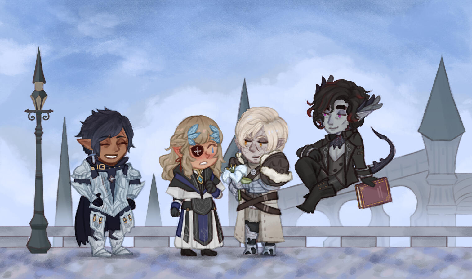 FFXIV Character Illustration